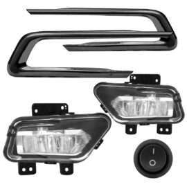 KIT FAROL DE MILHA TORO 2022> MOLDURA BLACK PIANO BOTÃO TIC TAC SEM LED